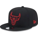 cappellino-snapback-nero-a-visiera-piatta-9fifty-repreve-dei-chicago-bulls-nba-di-new-era