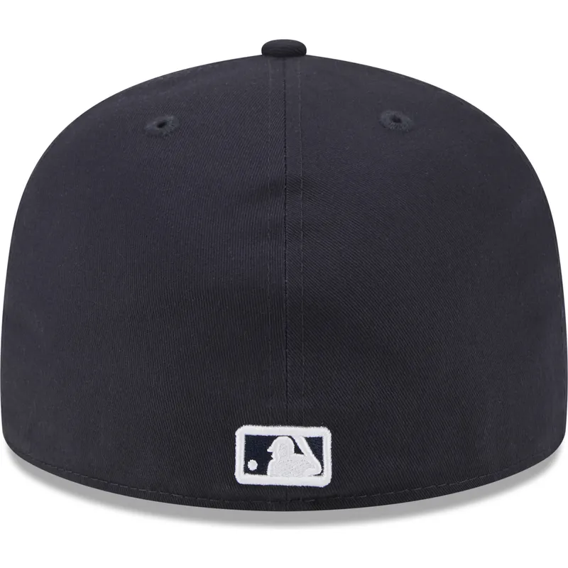 mutzen-flach-marineblau-angepasst-59fifty-team-outline-der-new-york-yankees-mlb-von-new-era