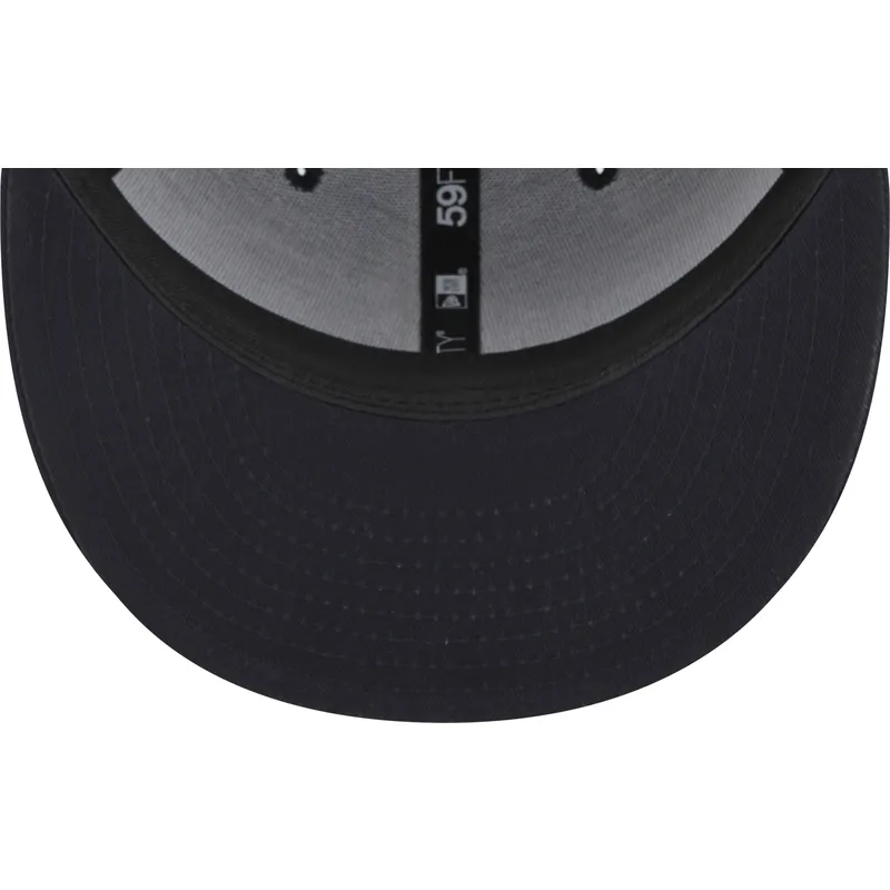 cappelli-piatta-blu-marino-regolato-59fifty-team-outline-dei-new-york-yankees-mlb-di-new-era