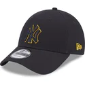 mutzen-gebogen-marineblau-verstellbares-band-9forty-team-outline-der-new-york-yankees-mlb-von-new-era
