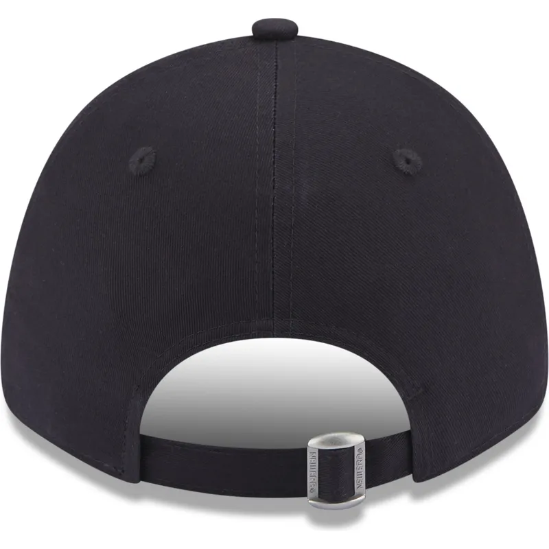 cappelli-curva-blu-marino-cinghia-regolabile-9forty-team-outline-dei-new-york-yankees-mlb-di-new-era