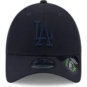 mutzen-gebogen-marineblau-verstellbares-band-9forty-repreve-der-los-angeles-dodgers-mlb-von-new-era