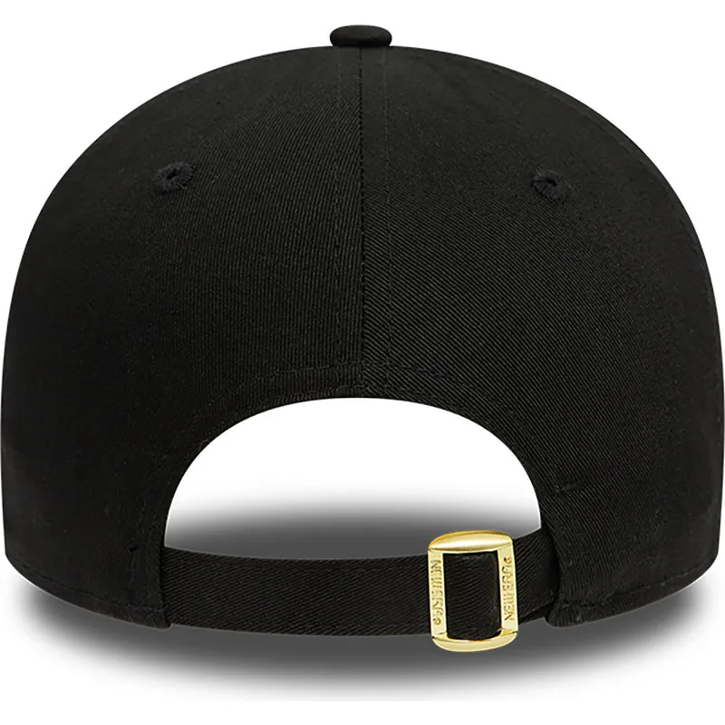 mutzen-gebogen-schwarz-verstellbares-band-9forty-metallic-badge-der-los-angeles-lakers-nba-von-new-era mutzen-gebogen-schwarz-verstellbares-band-9forty-metallic-badge-der-los-angeles-lakers-nba-von-new-era
