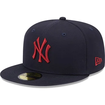 NEW ERA GORRA BLANCA NEGRO BASIC LEAG