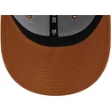 new-era-curved-brim-brown-logo-39thirty-league-essential-new-york-yankees-mlb-brown-fitted-cap