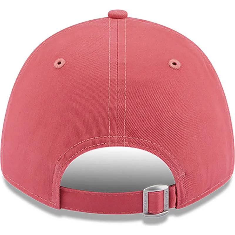 mutzen-gebogen-rosa-verstellbares-band-claro-9forty-league-essential-der-new-york-yankees-mlb-von-new-era