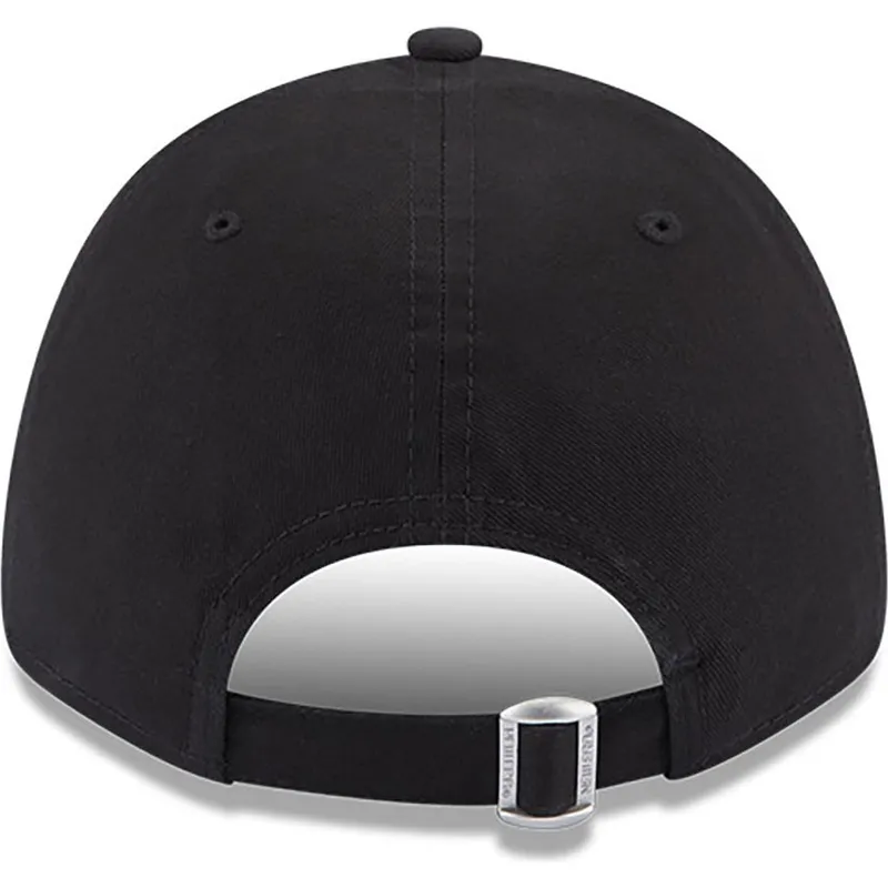 cappelli-curva-nero-cinghia-regolabile-9forty-league-essential-dei-los-angeles-dodgers-mlb-di-new-era