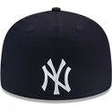 new-era-flat-brim-59fifty-reverse-logo-new-york-yankees-mlb-navy-blue-fitted-cap