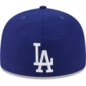 blaue-angepasste-59fifty-reverse-logo-los-angeles-dodgers-mlb-kappe-von-new-era