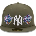 grune-flache-angepasste-59fifty-world-series-new-york-yankees-mlb-kappe-von-new-era