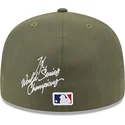 gron-justerbar-flat-keps-59fifty-world-series-los-angeles-dodgers-mlb-fran-new-era