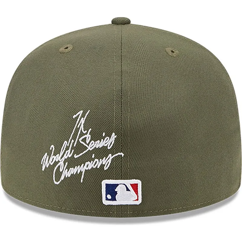 cappelli-piatta-verde-regolato-59fifty-world-series-dei-los-angeles-dodgers-mlb-di-new-era