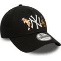 new-era-curved-brim-9forty-koi-fish-new-york-yankees-mlb-black-adjustable-cap
