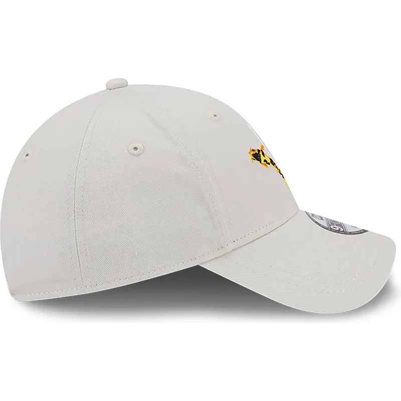 mutzen-gebogen-beige-verstellbares-band-9forty-koi-fish-der-los-angeles-dodgers-mlb-von-new-era