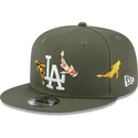 cappelli-piatta-verde-snapback-9fifty-koi-fish-dei-los-angeles-dodgers-mlb-di-new-era
