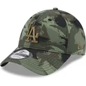 cappelli-curva-mimetizzazione-cinghia-regolabile-9forty-all-over-print-painted-dei-los-angeles-dodgers-mlb-di-new-era