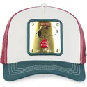 capslab-peanuts-snoopy-joe-cool-joe2-vit-rod-och-gron-truckerkeps