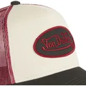 gorra-trucker-beige-rossa-e-nera-cla4-di-von-dutch
