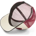 gorra-trucker-beige-rossa-e-nera-cla4-di-von-dutch