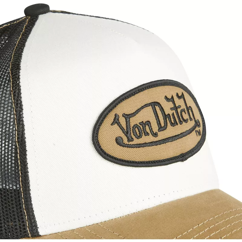 von-dutch-cla-white-black-and-brown-trucker-hat
