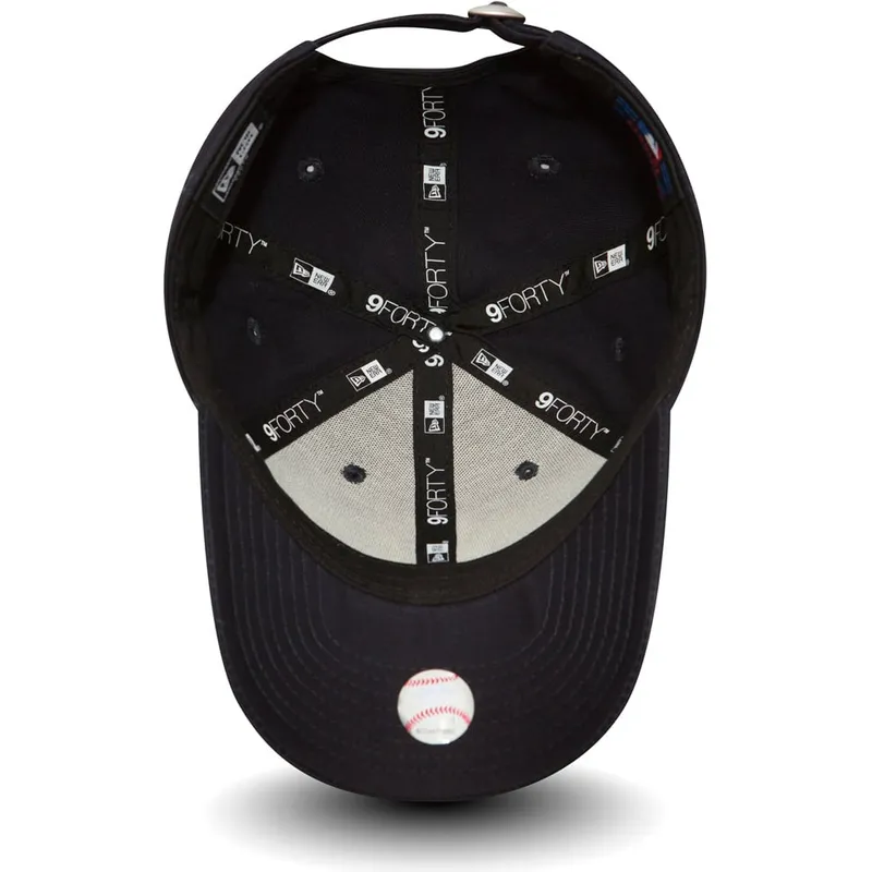 regulowana-granatowa-czapka-z-zakrzywionym-daszkiem-dla-dzieci-9forty-essential-new-york-yankees-mlb-od-new-era