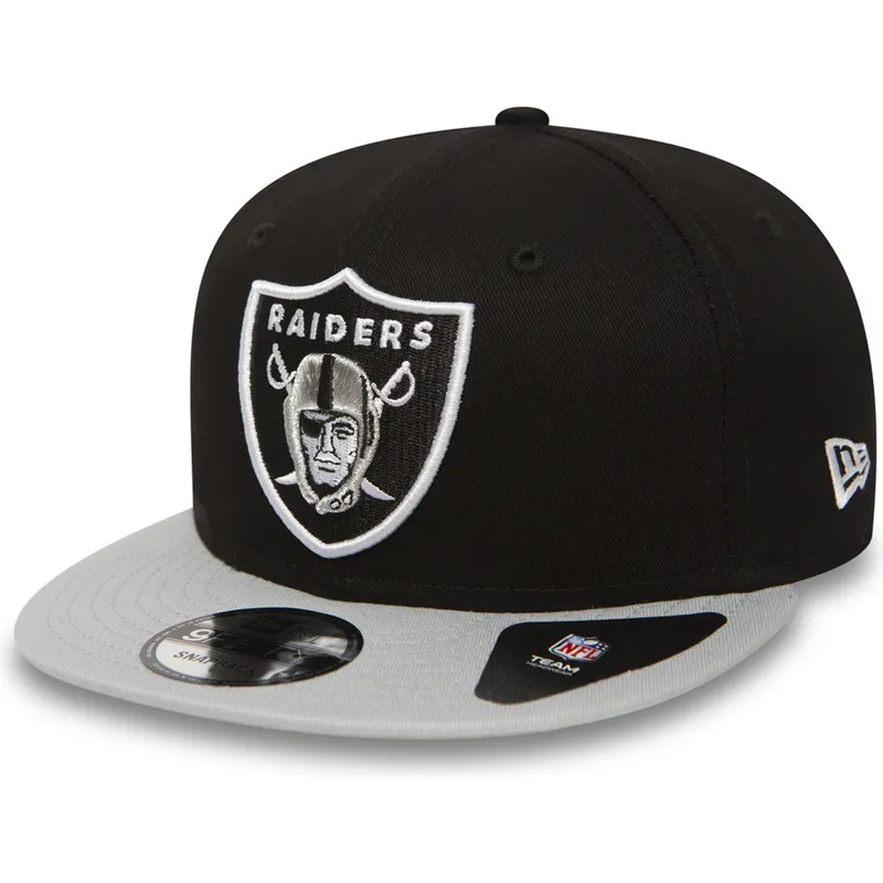 gra-platt-snapback-keps-9fifty-cotton-block-las-vegas-raiders-nfl-fran-new-era