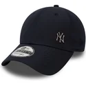 new-era-new-york-yankees-mlb-9forty-flawless-logo-justerbar-marinebla-buet-kasket