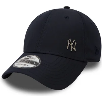 Granatowa zakrzywiona czapka z regulacją 9FORTY Flawless Logo New York Yankees MLB New Era