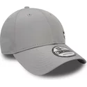 cappellino-visiera-curva-grigio-regolabile-9forty-flawless-logo-di-new-york-yankees-mlb-di-new-era