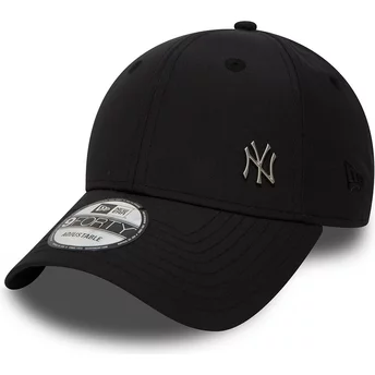 cappellino-visiera-curva-nero-regolabile-9forty-flawless-logo-di-new-york-yankees-mlb-di-new-era