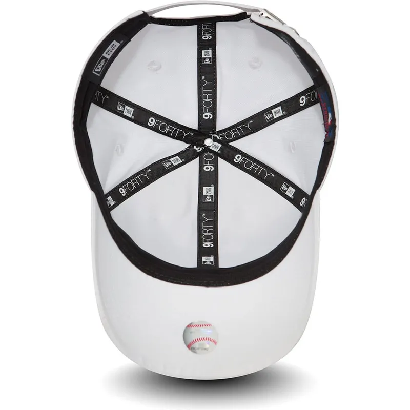 biala-regulowana-czapka-z-zakrzywionym-daszkiem-9forty-flawless-logo-new-york-yankees-mlb-new-era