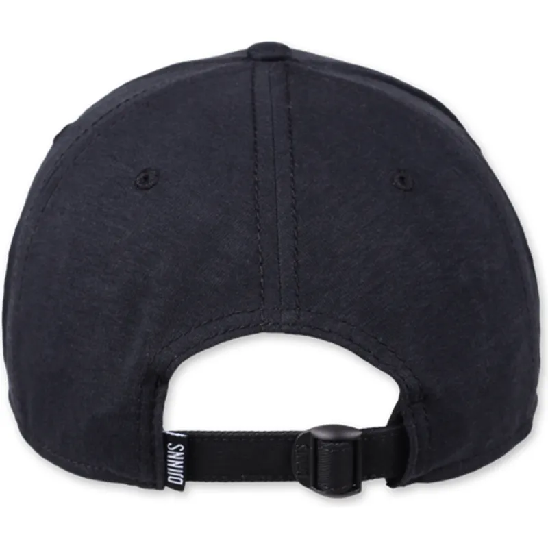 cappelli-curva-nero-cinghia-regolabile-di-djinns