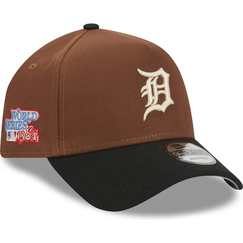 mutzen-gebogen-braun-snapback-9forty-a-frame-harvest-der-detroit-tigers-mlb-von-new-era