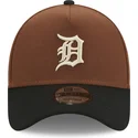 cappelli-curva-marrone-snapback-9forty-a-frame-harvest-dei-detroit-tigers-mlb-di-new-era