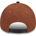 cappelli-curva-marrone-snapback-9forty-a-frame-harvest-dei-boston-red-sox-mlb-di-new-era