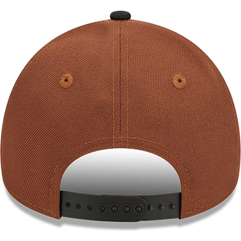 mutzen-gebogen-braun-snapback-9forty-a-frame-harvest-der-boston-red-sox-mlb-von-new-era