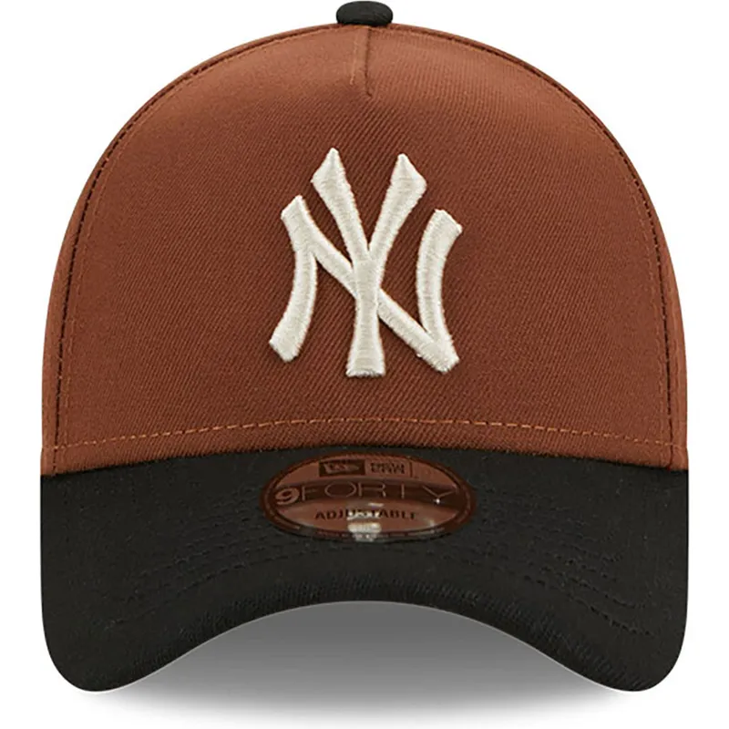 cappelli-curva-marrone-snapback-9forty-a-frame-harvest-dei-new-york-yankees-mlb-di-new-era