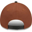 cappellino-curvo-marrone-e-nero-snapback-9forty-a-frame-harvest-dei-new-york-yankees-mlb-di-new-era