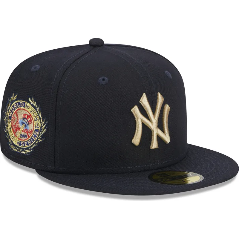 cappelli-piatta-blu-marino-regolato-59fifty-laurel-sidepatch-dei-new-york-yankees-mlb-di-new-era cappelli-piatta-blu-marino-regolato-59fifty-laurel-sidepatch-dei-new-york-yankees-mlb-di-new-era