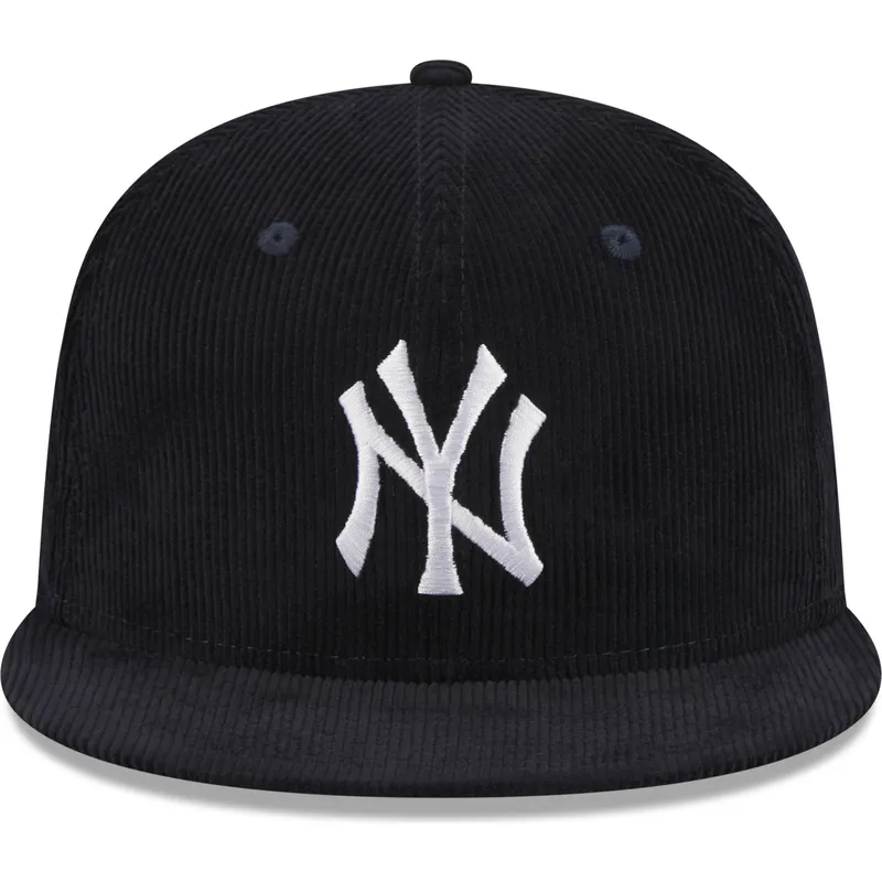 mutzen-flach-marineblau-angepasst-59fifty-throwback-cord-der-new-york-yankees-mlb-von-new-era