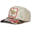 cappellino-trucker-beige-e-multicolore-leopardato-strutter-quid-glorier-carousel-the-farm-di-goorin-bros