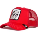 cappelli-curva-rosso-snapback-the-farm-di-goorin-bros