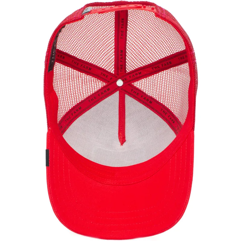 cappelli-curva-rosso-snapback-the-farm-di-goorin-bros