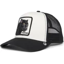 cappellino-trucker-bianco-e-nero-pantera-the-panther-the-farm-di-goorin-bros