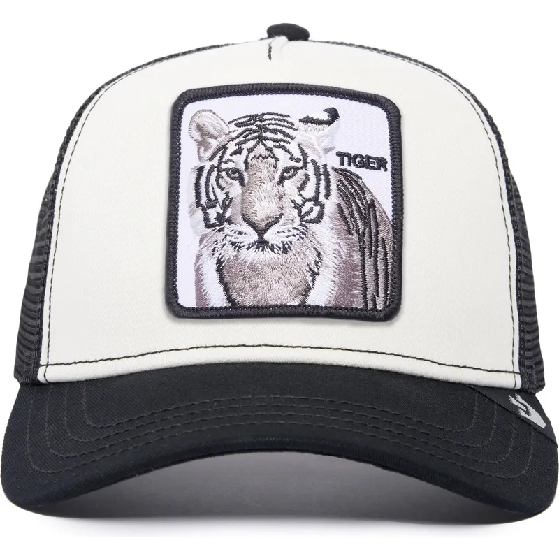 gorra-trucker-bianca-e-nera-tigre-the-white-tiger-the-farm-di-goorin-bros