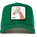 cappellino-trucker-verde-giraffa-the-giraffe-the-farm-di-goorin-bros