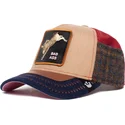 gorra-trucker-marrone-e-blu-navy-asino-detention-seeker-ass-play-the-farm-di-goorin-bros