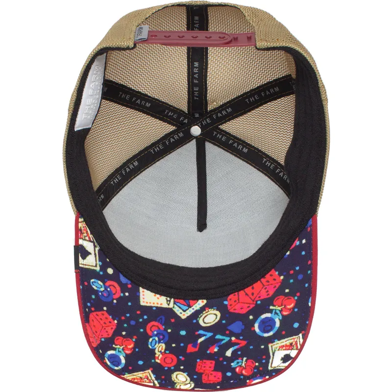 czarna-i-czerwona-czapka-trucker-leona-queen-carte-blanche-casino-the-farm-od-goorin-bros