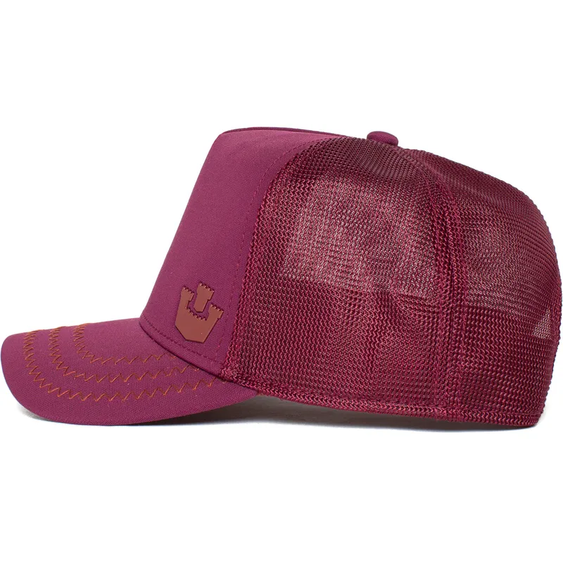 mutzen-gebogen-rot-snapback-the-farm-von-goorin-bros