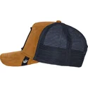 cappellino-trucker-marrone-e-blu-marino-pantera-panther-panthuroy-corduroy-the-farm-di-goorin-bros